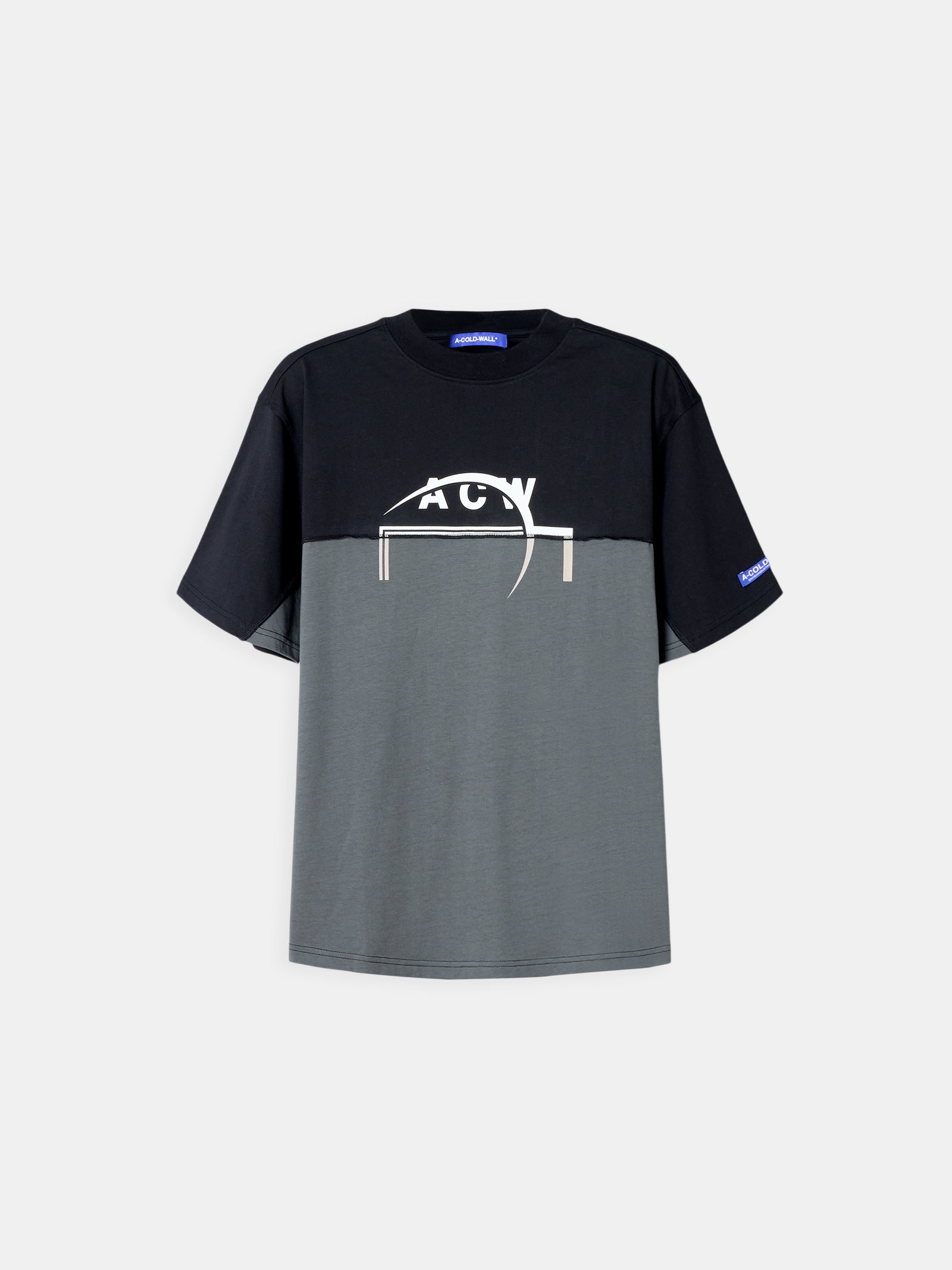split logo t-shirt