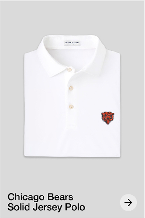Chicago Bears Solid Jersey Polo
