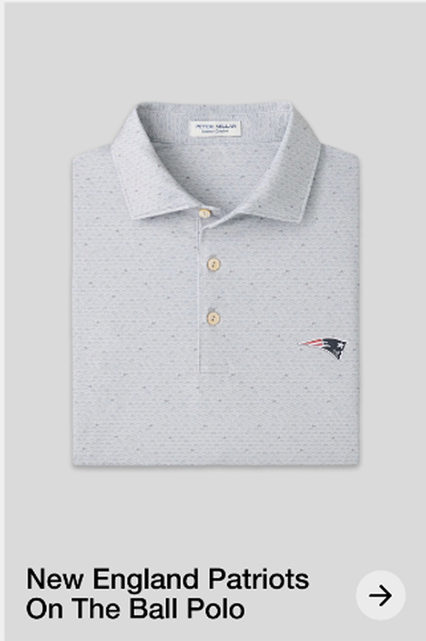 New England Patriots On The Ball Polo