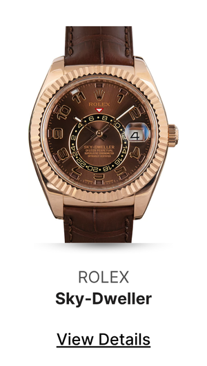 Rolex Sky-Dweller Chocolate Dial 326135 Everose Gold