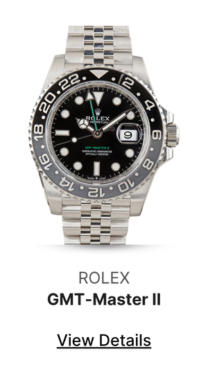 Pre-Owned Rolex GMT-Master II Bruce Wayne Jubilee Bracelet Ref 126710GRNR