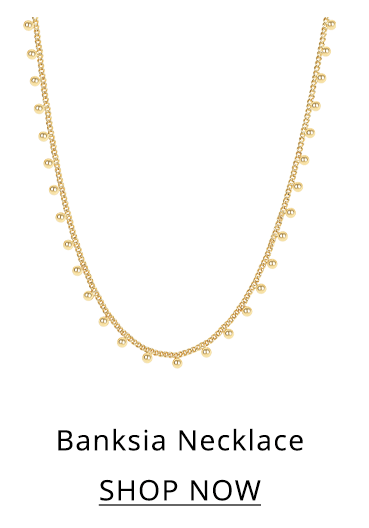 Banksia Chain Necklace