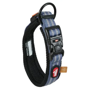 Collier chien Bivouak taille S bleu - Zolux
