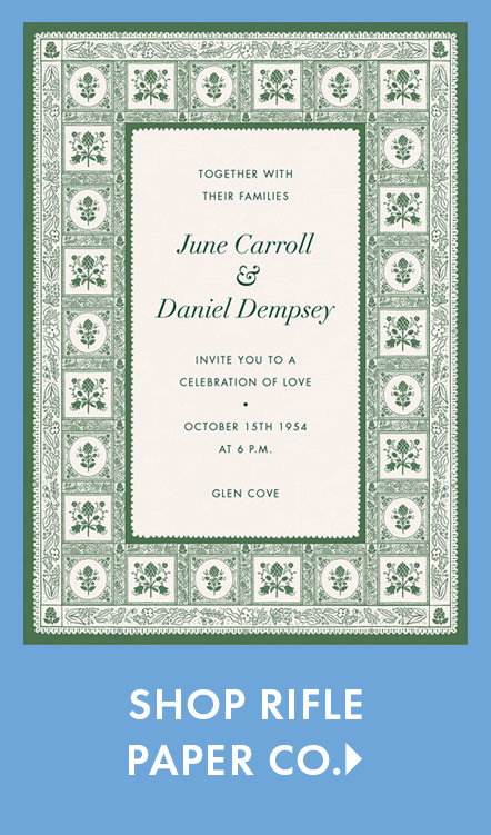 Rifle Paper Co. Wedding Designs