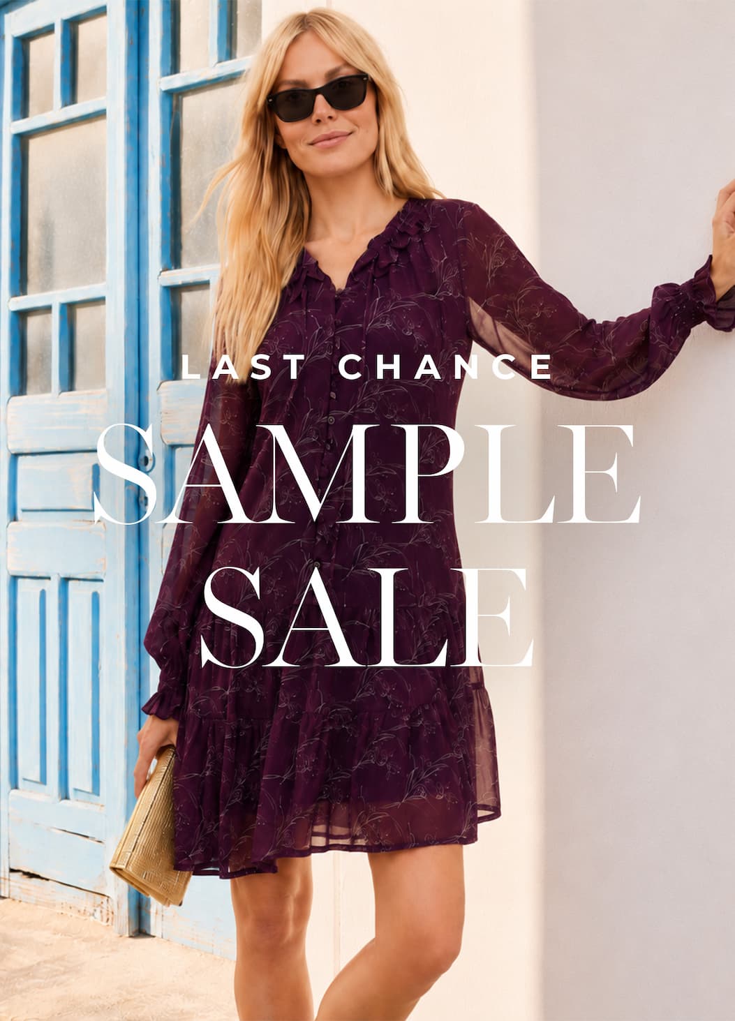 sample sale | last chance