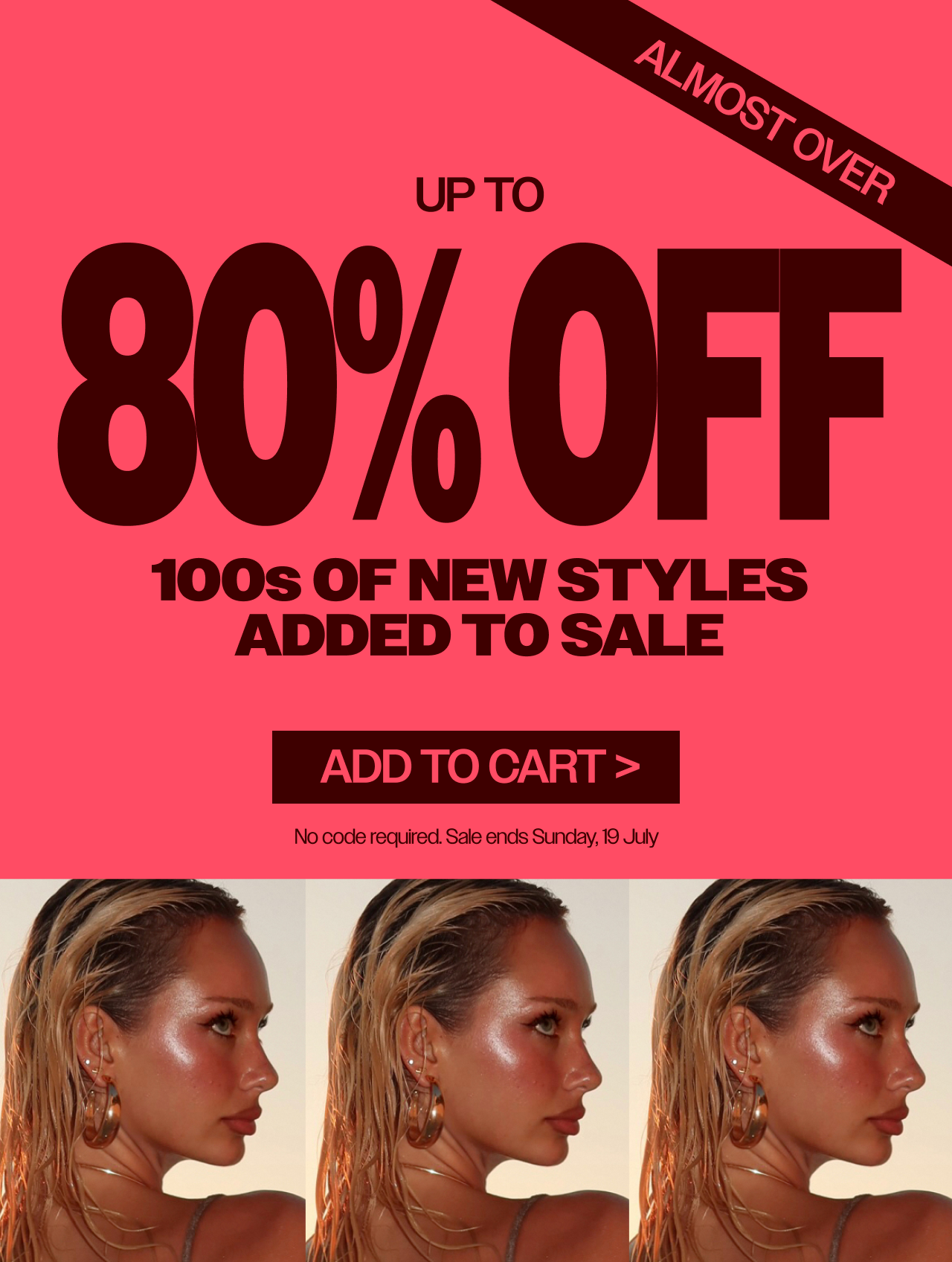 That thing you wanted? Yeah, it’s on sale  