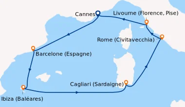 Carte itinéraire