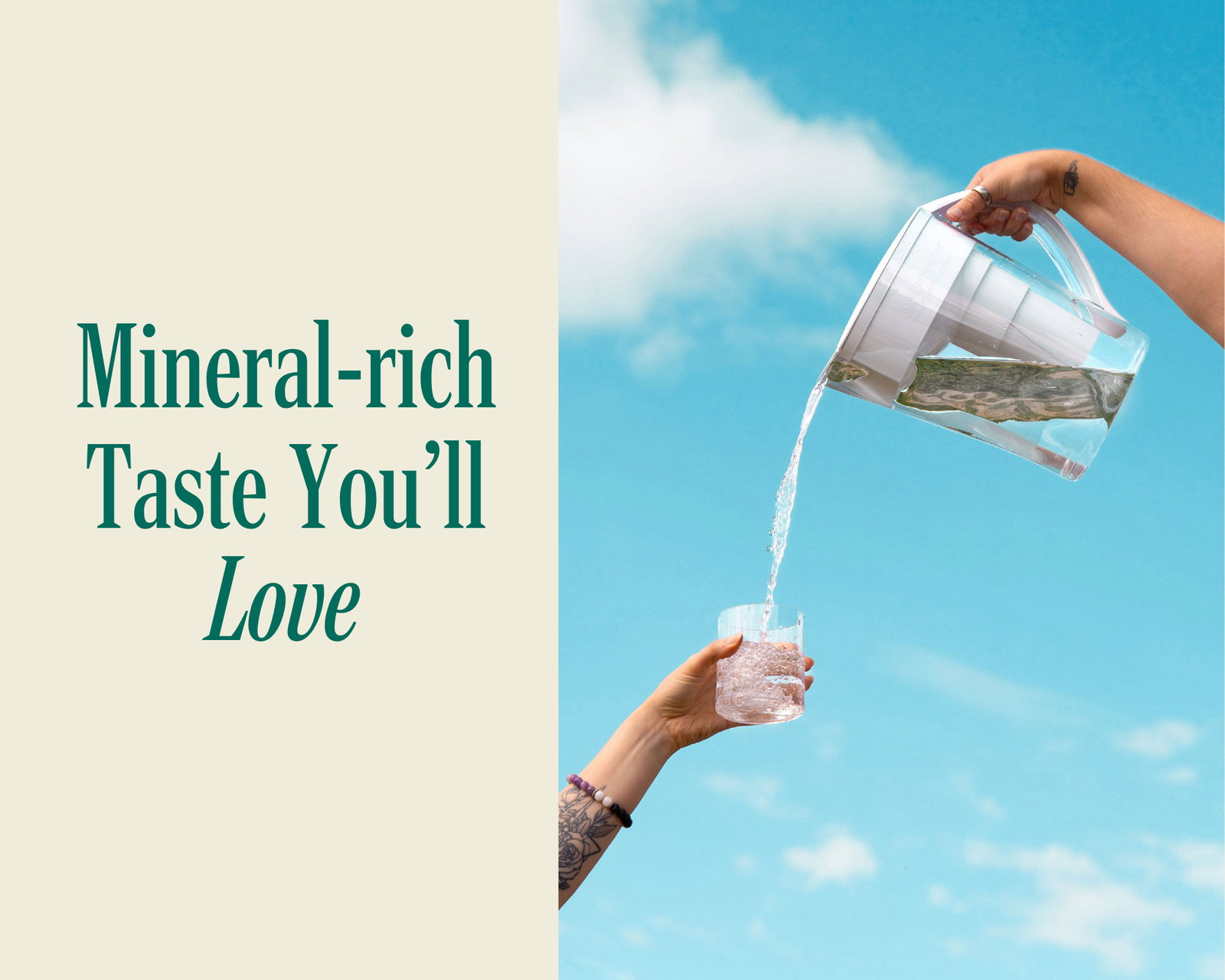 mineral-rich taste you'll love