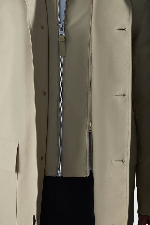 MATHIAS 3-in-1 Balmacaan Coat with Removable Down Liner