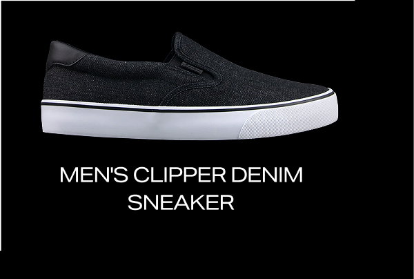 MEN'S CLIPPER DENIM SNEAKER