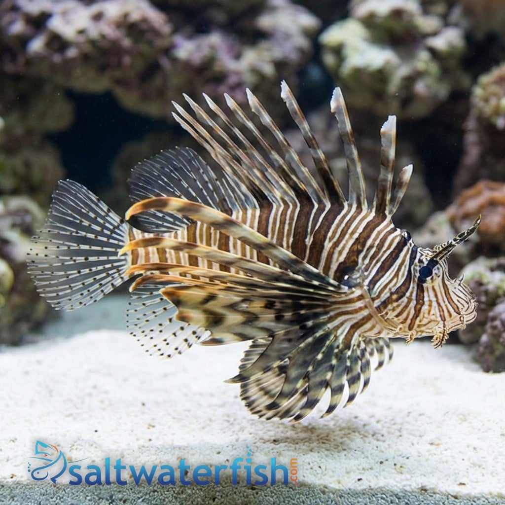 Volitan Lionfish: Colored