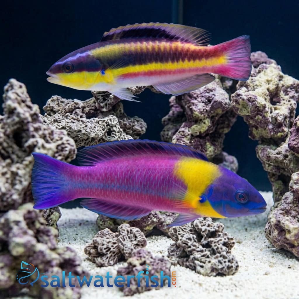 Paddlefin Wrasse: Juvenile