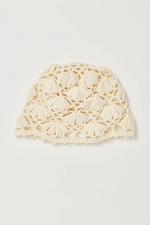 Cora Crochet Knit Skull Cap