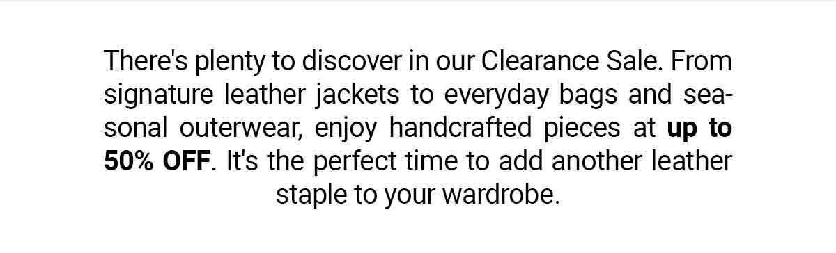 The Clearance Sale 