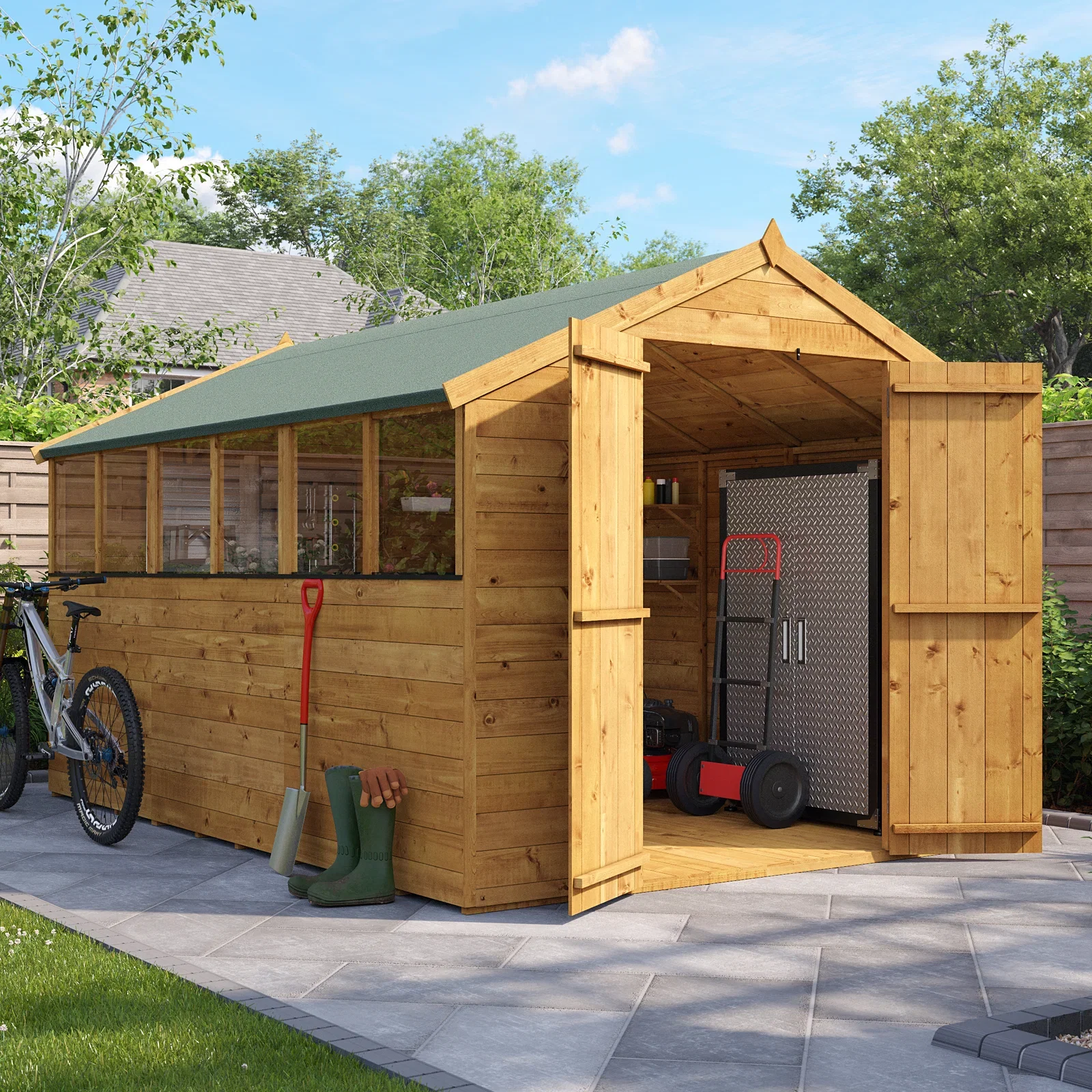 Image of BillyOh Master Tongue and Groove Apex Shed