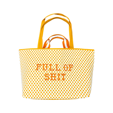 Orange Full Of Shit Bag