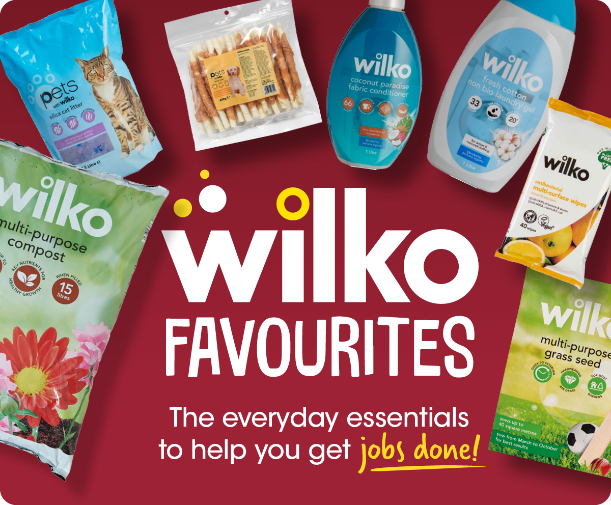 wilko favourites: the everyday essentials to help you get jobs done!