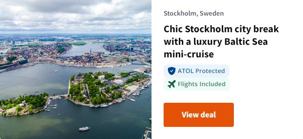 Chic Stockholm city break with a luxury Baltic Sea mini-cruise
