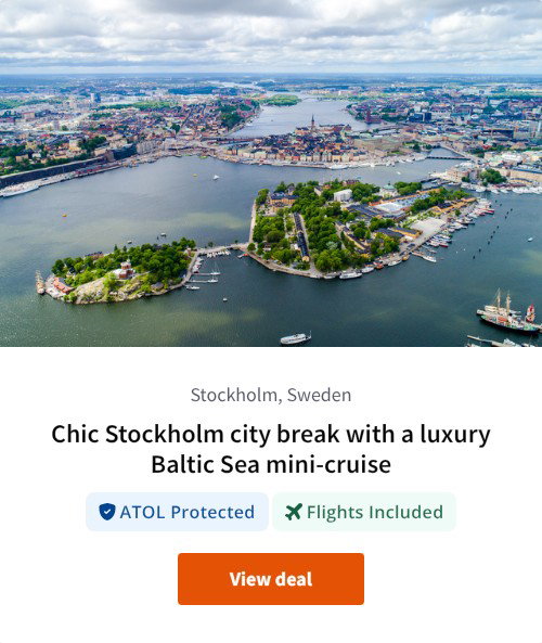 Chic Stockholm city break with a luxury Baltic Sea mini-cruise
