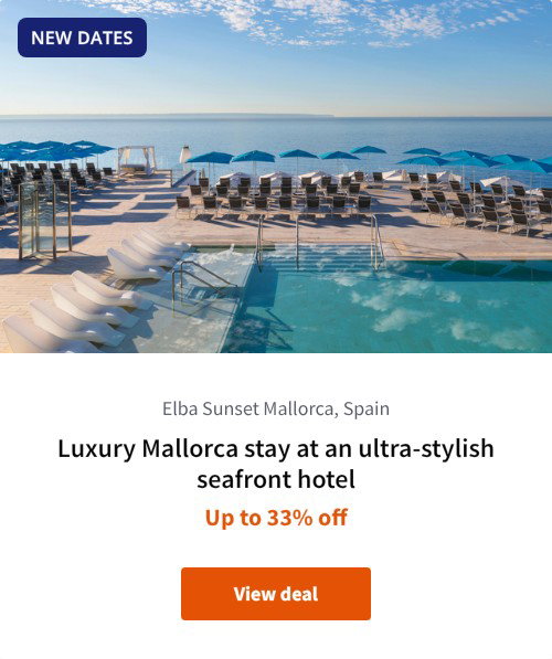 Luxury Mallorca stay at an ultra-stylish seafront hotel