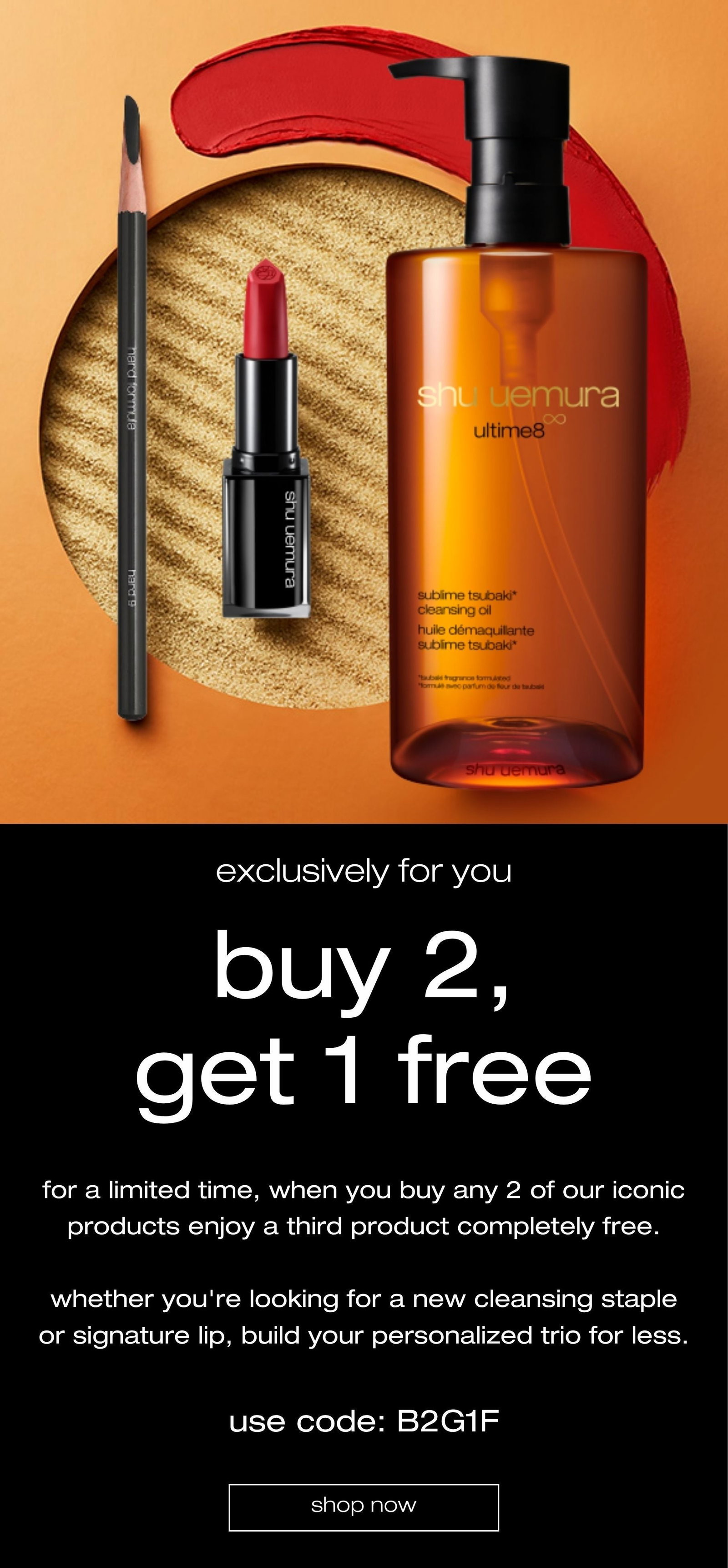enjoy buy 2, get 1 free
