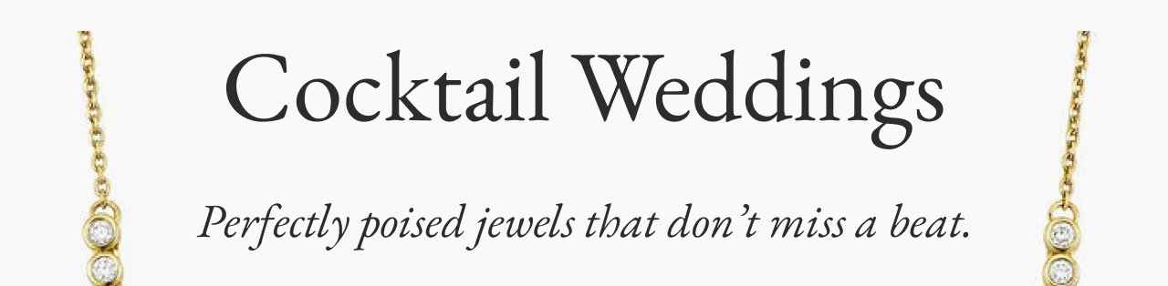 Cocktail Weddings