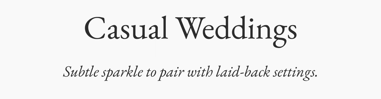 Casual Weddings