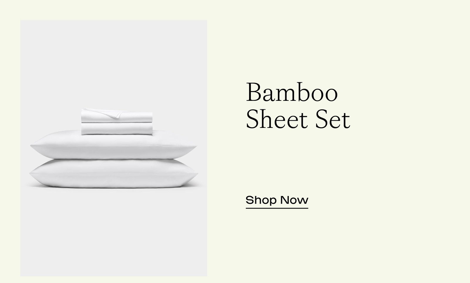 BAMBOO SHEET SET