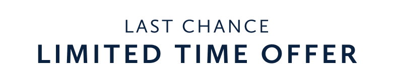 Last Chance Limited Time Offer Save 20% OFF Select Summer Favorites