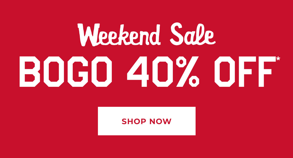 BOGO 40% off*