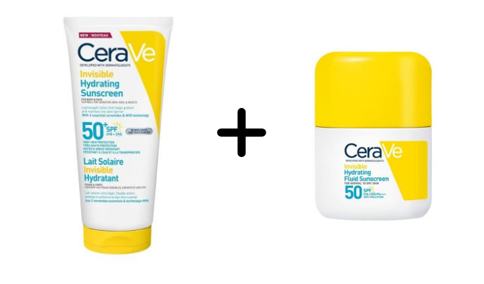 2x CeraVe zonneproducten