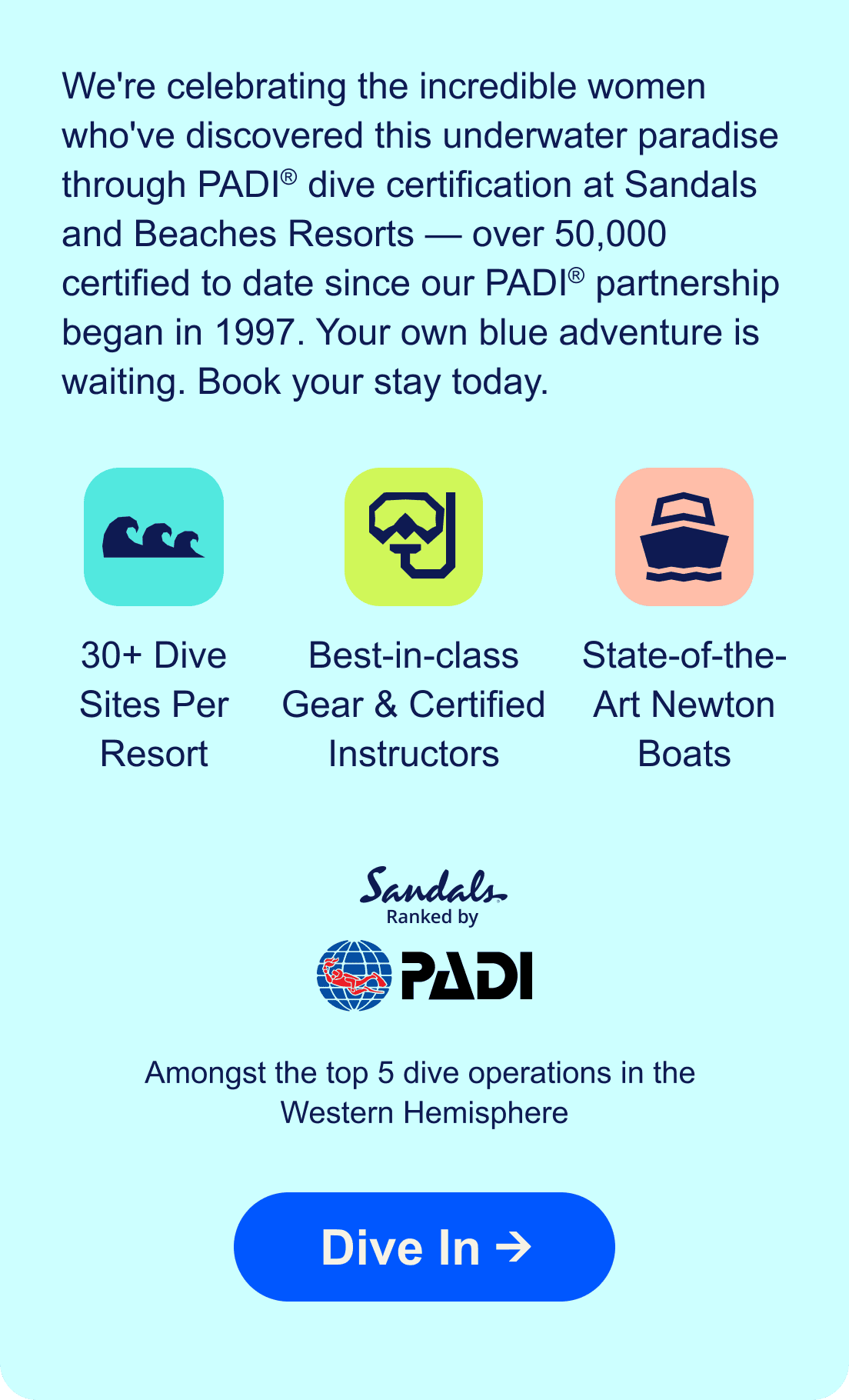 Sandals Scuba