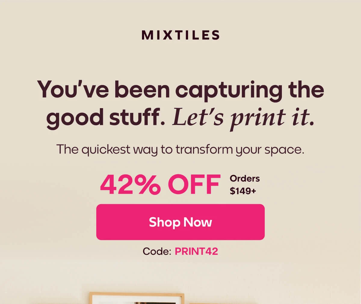 [MIXTILES] Transform your space with Mixtiles. | ORDER NOW