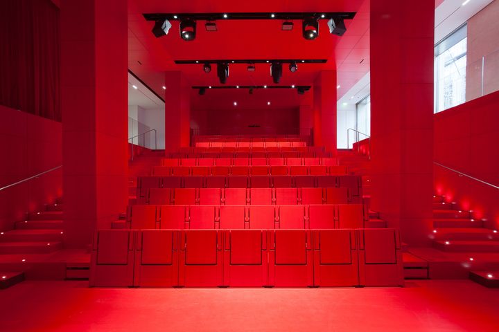 Poltrona Frau for Jean Nouvel's Fondation Cartier