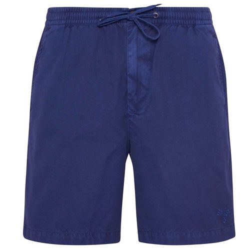 Barbour Washed Oxford Relaxed Shorts - Oceana
