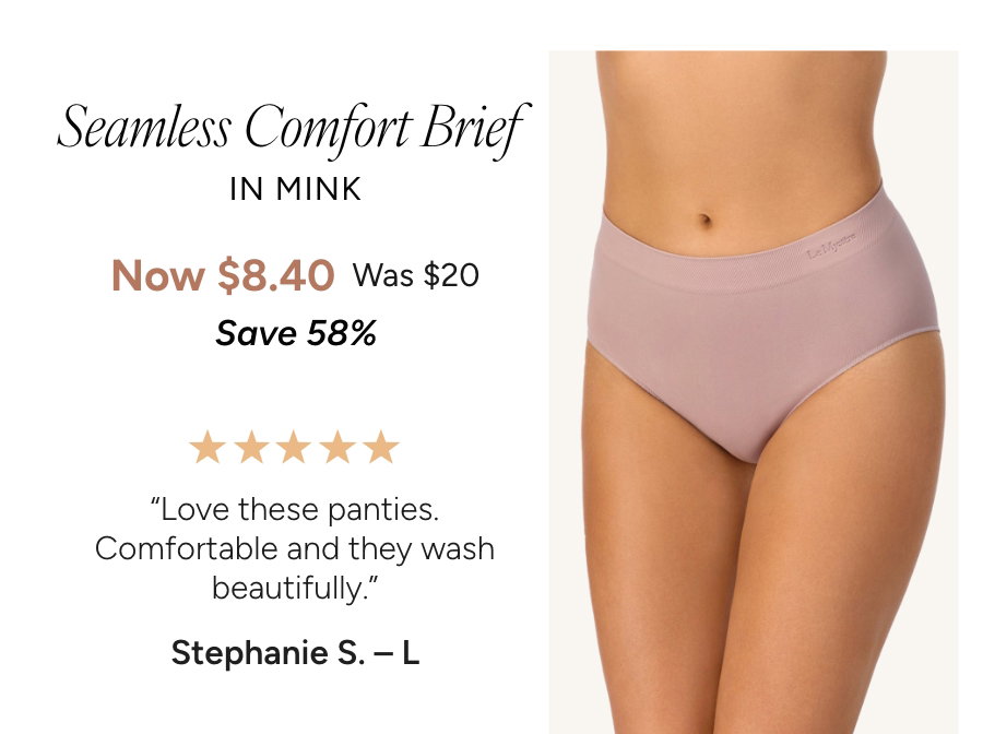 Seamless Comfort Brief
