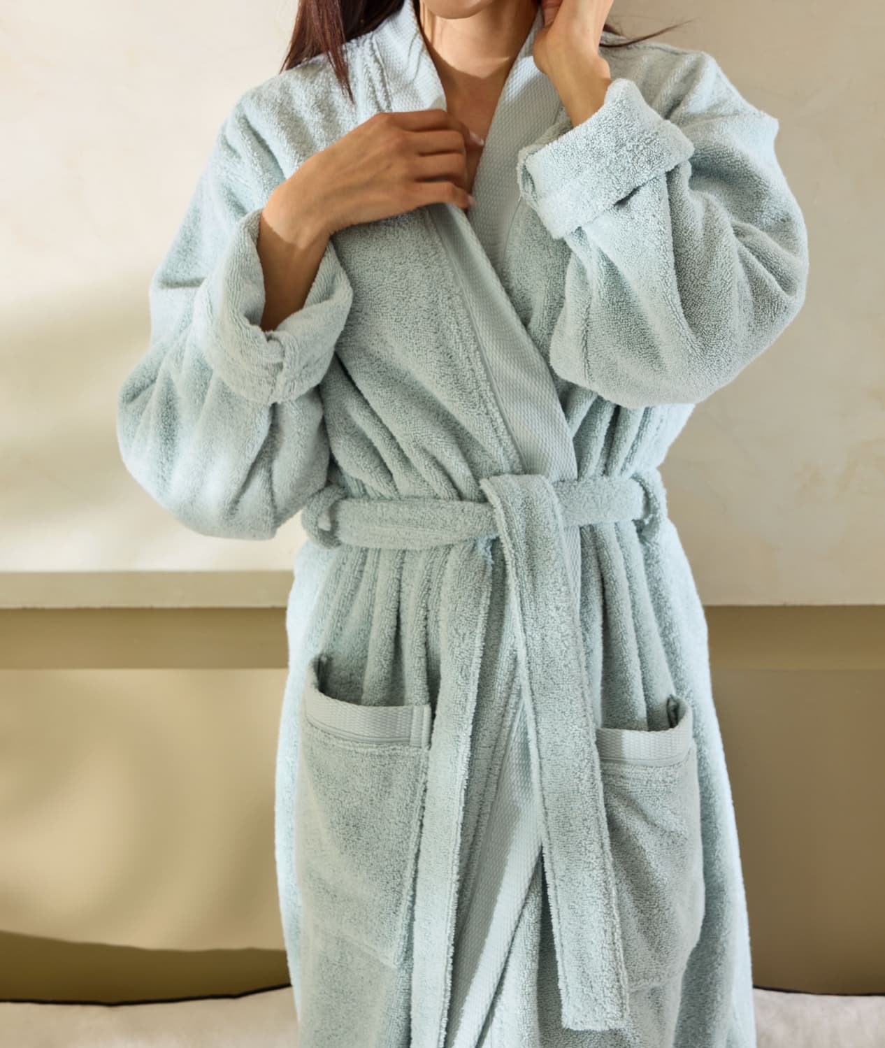 Peignoir de bain Narumi céladon
