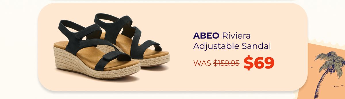ABEO Riviera Adjustable Sandal