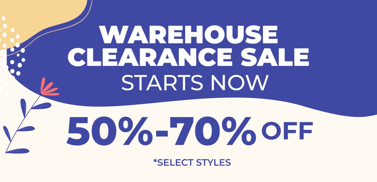 Warehouse Clearance Sale