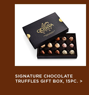 Signature Chocolate Truffles Gift Box, 15pc.