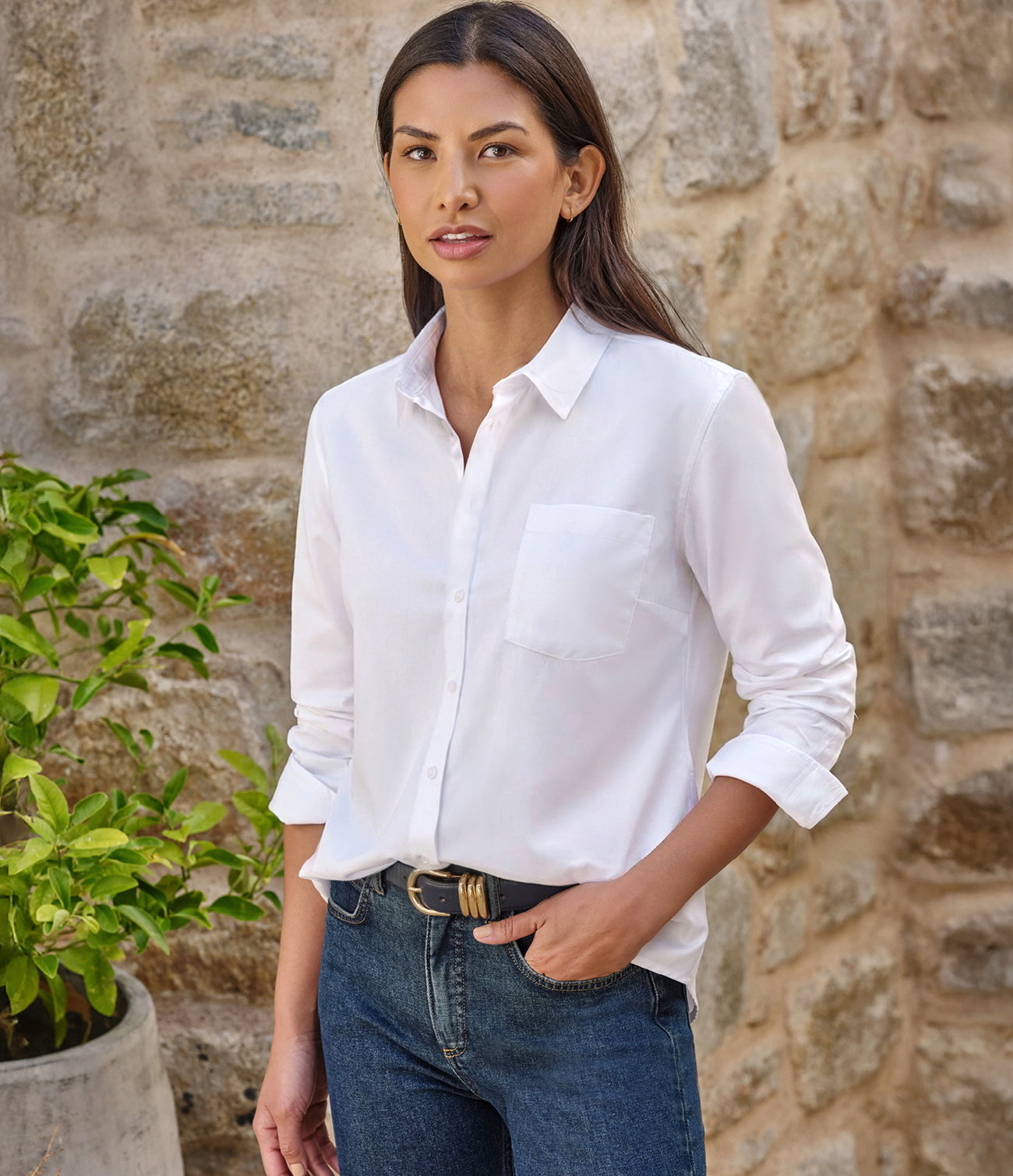 Cotton Relaxed Weekend Shirt