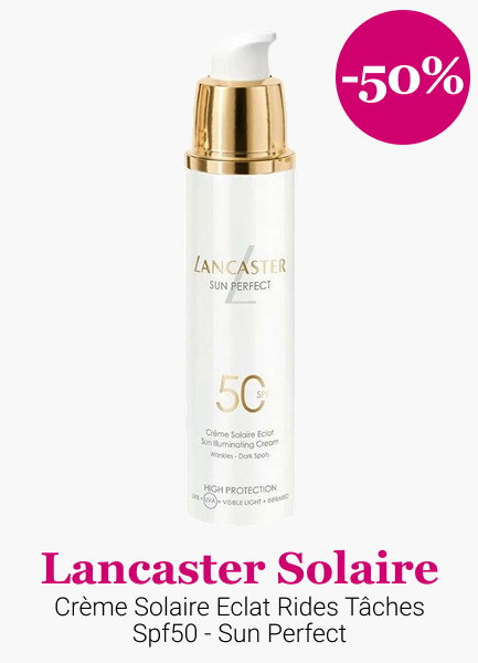 Lancaster Solaire  Crème Solaire Eclat Rides Tâches Spf50 - Sun Perfect