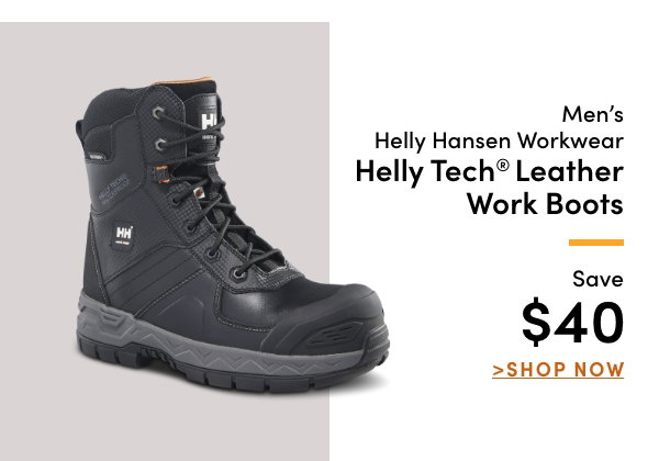 Men's Helly Hansen Workwear Helly Tech® Leather Work Boots Save $40