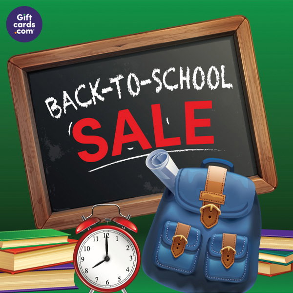 Giftcards.com - Back-To-School Sale