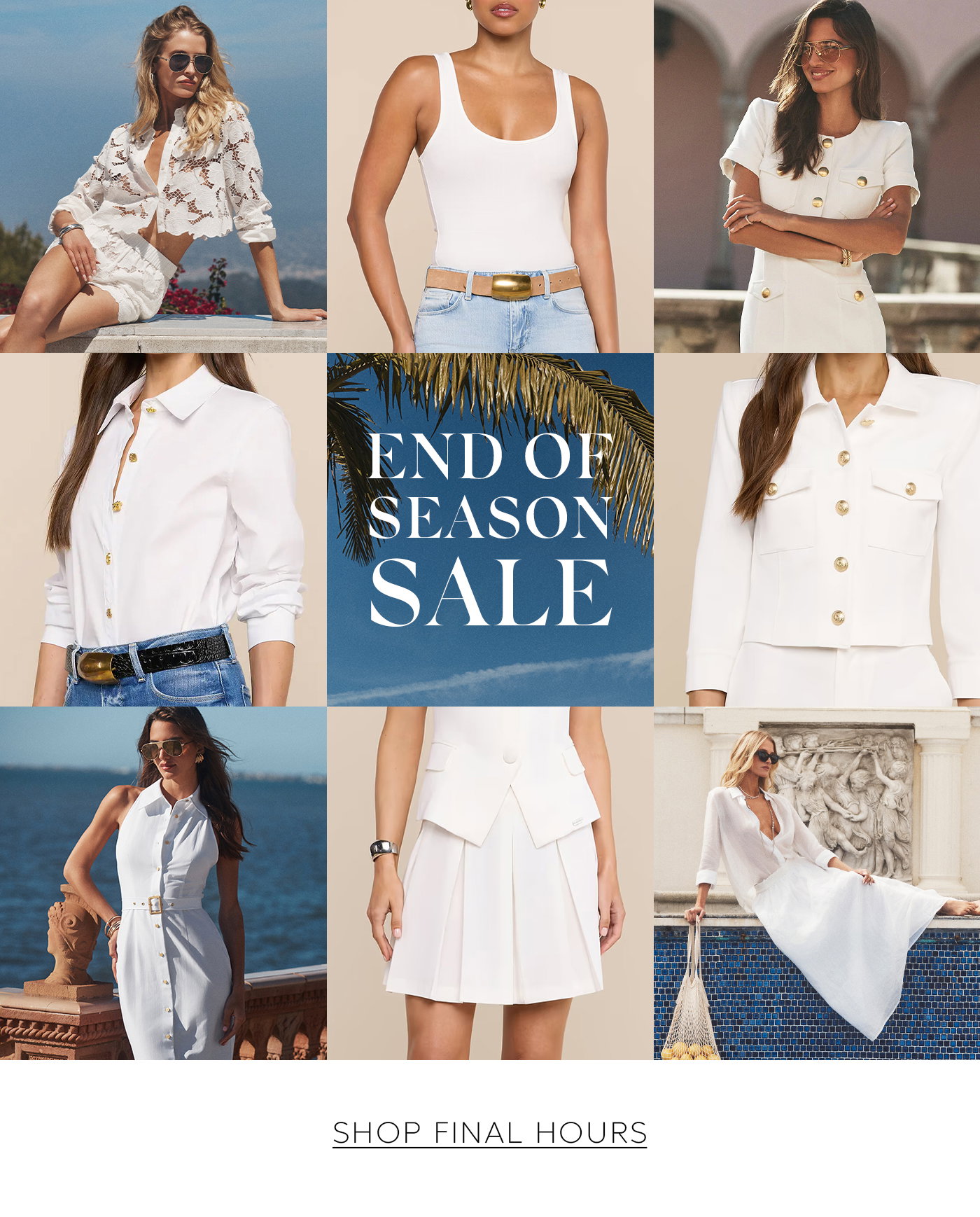 L'AGENCE END OF SEASON SALE SHOP FINAL HOURS