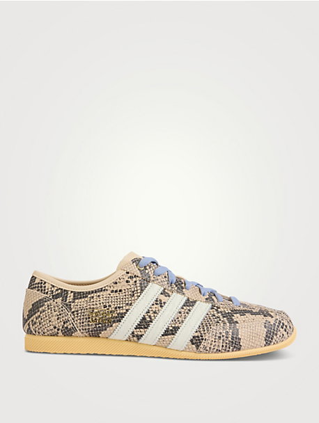 Japan Decon Snakeskin-Embossed Leather Sneakers