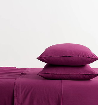 Arlo stonewash cotton fitted sheet