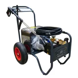Image of Nettoyeur haute pression Renson trio flector Triphasé eau froide, 150 bars, 25l/min, total stop, flexible 20 m