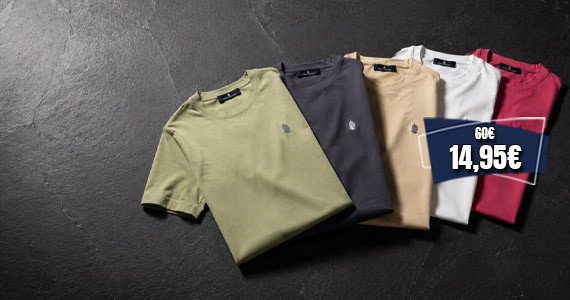 T-SHIRT - 5 COLORIS