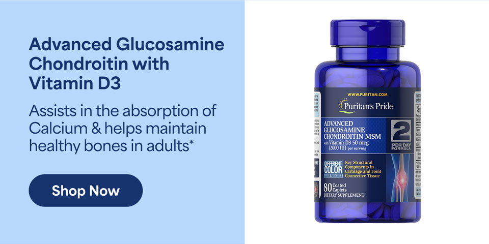 Advanced Glucosamine Chondroitin with Vitamin D3